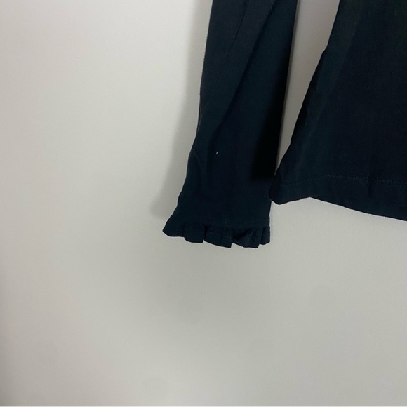 Caroline constant Kenzie ruffle trim top black 17030 - Picture 11 of 13